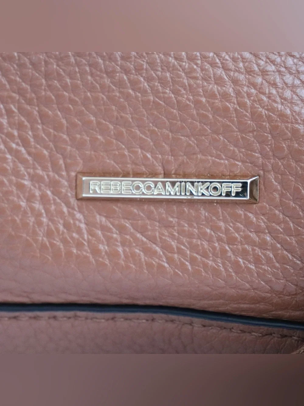 Rebecca Minkoff Isobel Large Brown Soft Leather Shoulder Hobo Bag Tassel Accent